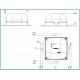 Capetti WSD10TII Registrador de datos inteligente inalámbrico de 3 canales