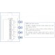 WSD12PS-4AIMx Data Logger de 4 canais com fonte de alimentação de +12/24Vdc @100mA para transdutores