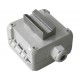 Humidity/Temperature transducer with contact block, active output 0-10 V or 4-20 mA