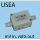 USEA Amplifier for sensors with low O/P's in mV or µV