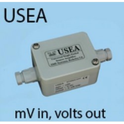 USEA Amplifier for sensors with low O/P's in mV or µV