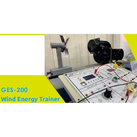 GES-200 Entrenador de Energía Eólica