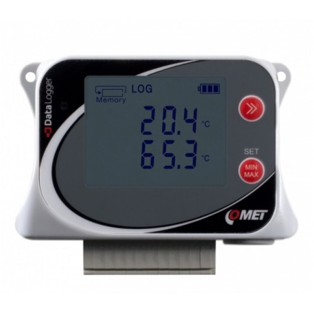 Comet System U0141T Data logger de temperatura para quatro sondas Pt1000 externas