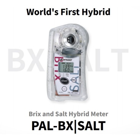 Atago PAL-BX-Salt Digital Hand-held “Pocket” Brix-Salt Meter PAL-BX-SALT+5