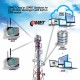 Comet System U0141TM IoT Wireless Temperature Datalogger para 4 sondas externas, com modem GSM integrado