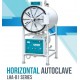 LHA-B10 Autoclave Horizontal para Laboratorio Controlado por Microprocesador (150 L/ 134°C)