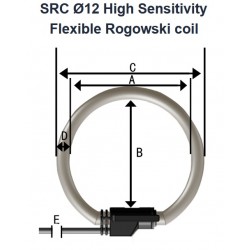 Meatrol AO-SRC-100 333mV high Sensitivity Thick Rogowski coil