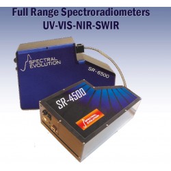 Spectral Evolution SR-3501, Espectrorradiômetro portátil com faixa espectral estendida de 280 a 2500 nm