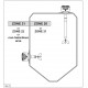 CamLogic PFG05 Rotary blade level switch for monitoring level thresholds of bulk solids in silos or bins