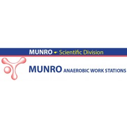 Munro AW800TGRF4P Cámara Anaeróbica/Estación de Trabajo: 4 guantes, para 800 placas Petri