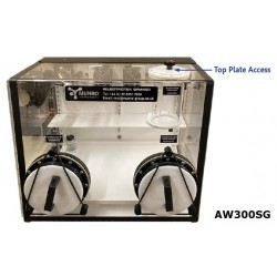 Munro AW300SG Estação de trabalho anaeróbica - 2 luvas, 300 placas de Petri