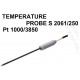 2061-250/0Temperature probe without connector, for soft or bulk solids, liquid and gaseous substances, -30°C to 250°C