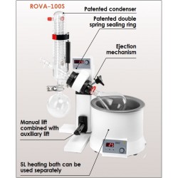 ROVA-100S 2 liter Rotary Evaporator
