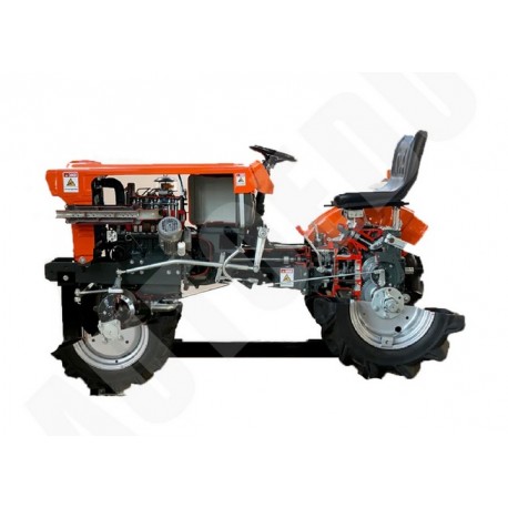 AutoEDU AE38000E Tractor agrícola de 4 ruedas motrices “KUBOTA” Entrenador educativo CUTAWAY