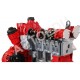 toEAutoEDU IVDB03 DOHC ½ corte instrutor educacional de motor a gasolina