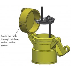 Well Cap for MicroRX Water Level Stations