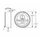 MF1921G iButton Temperature Logger, water resistant according to IPX8
