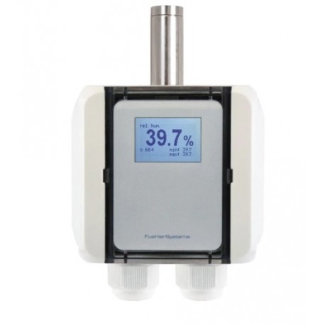 FS1100 Humidity/Temperature Transducer for surface mounting, with display, Modbus RTU