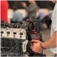toEAutoEDU IVDB03 DOHC ½ corte instrutor educacional de motor a gasolina