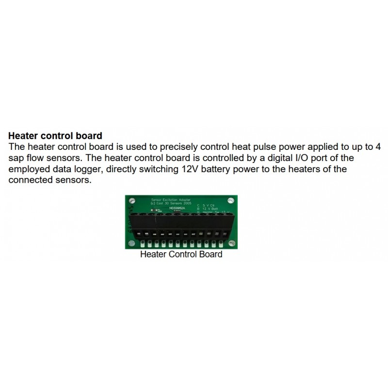 Buy Heat Pulse Sap Flow Sensor model SF-HP from Ecomatik