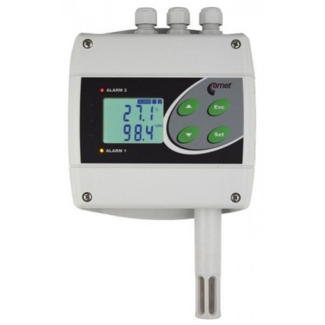 H3020 Transmitter for temperature and humidity with two relay outputs