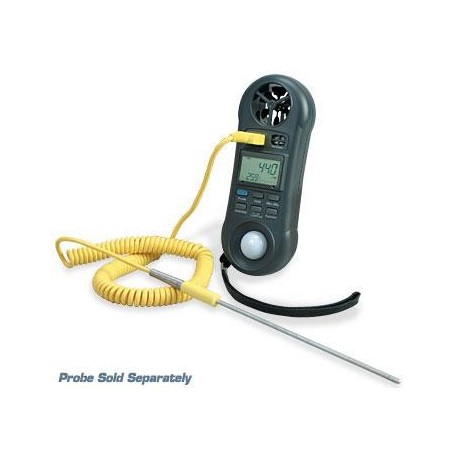HHF80 4IN1 Anemometer - thermometer, anemometer, hygrometer and photometer