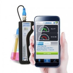 UWBT-PH-UK Data logger Bluetooth para Temperatura y pH