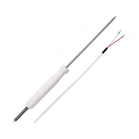 AO-HET/E Hand Infeed Temperature Probe with PTFE-Hand Grip and PTFE-cable (-50 +250°C)