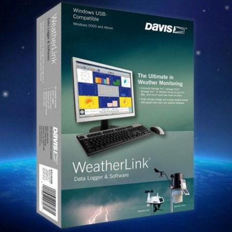 6510USB/6520 Software WeatherLink via USB (Windows y Mac)