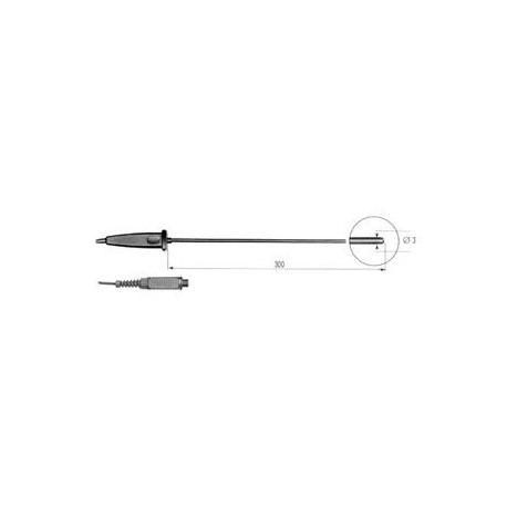 TP472I immersion PT-100 Sensor  (range -196 +500ºC)