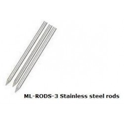 ML-RODS-3  Stainless steel rods for ML3 and ML2x