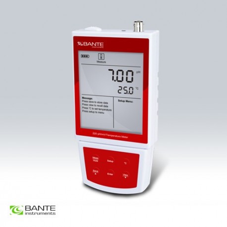 Bante220-ORP Portable pH/mV Meter