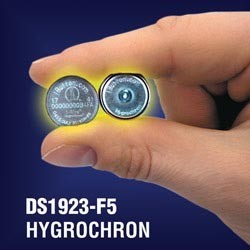 DS1923-F5 iButton Relative Humidity & Temp Hygrochron (-20ºC to +85ºC 0-100%RH)