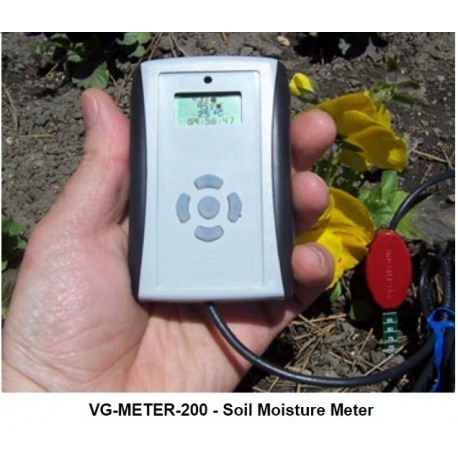 VG-METER-200-BASIC  Professional digital Soil Moisture Meter/Lux/Temp (no USB) with integrated VH400 sensor