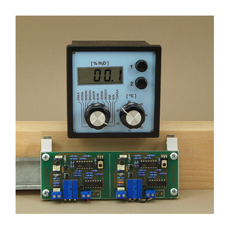 Measuring Moisture of Wood of Double Point for the Monitoring Constant