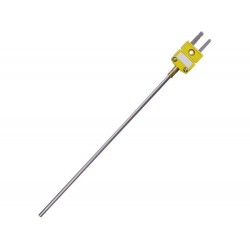MT1/T Sheathed Thermocouple with TC-Mini-Connector (-220...+1100°C)