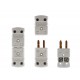 ST/E Connector for thermocouples type K (NiCr-Ni), type J (FeCu-Ni)