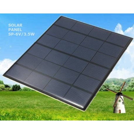 SP- 6V/9W Solar Panel 6 Volts - 9 Watt