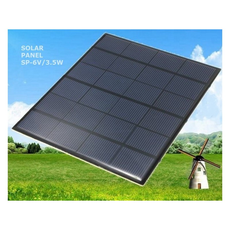 AO-SP-6V/3.5W Mini Panel Solar Fotovoltáico de 6V - 3.5W - Maranata-Madrid  SL - NIF B-85746204