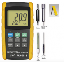 WA-2015 Complete kit for Dissolved Oxygen, pH/ORP/TDS/Conductivity/Temp.