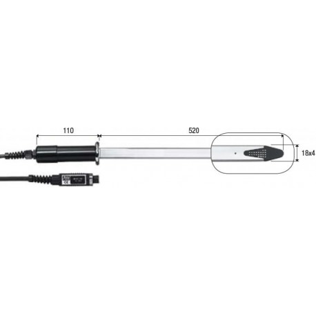 HP477DCR Delta Ohm Combined T/HR Probe