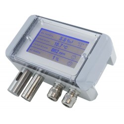 AO-CO2-M/A Sensor de Calidad de Aire de Múltiples Funciones (CO2, VOC, etc.), con display