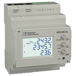 MRJ4M-SL Medidor Energía Multifunción DIN Easywire Split Load - Pulsos, RS485/Modbus