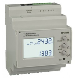 MRJ4M - Medidor Energía Multifunción DIN Easywire - pulso, RS485/Modbus