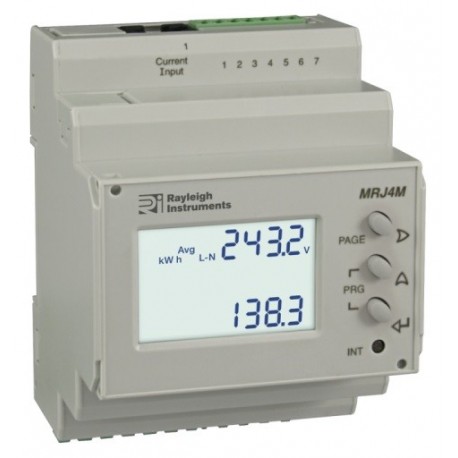 MRJ4M - easywire Multifunction DIN Rail Meter - Pulse, RS485/Modbus
