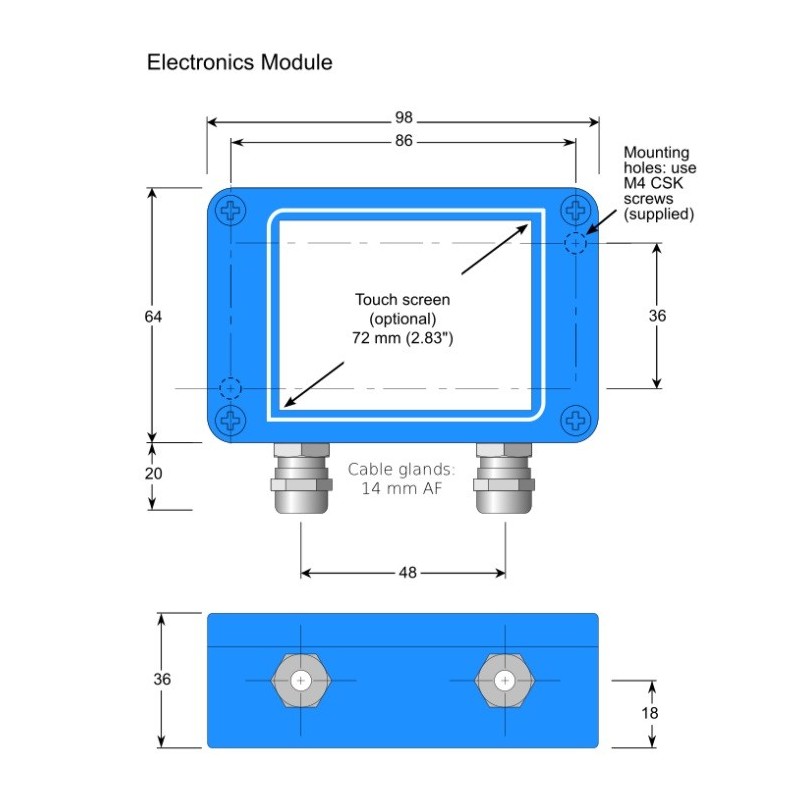 PyroMini Infrared Temperature Sensor with Remote Sensing Head