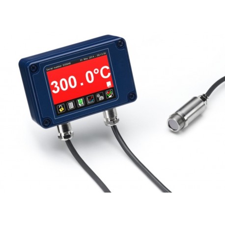 PyroMini Miniature Infrared Temperature Sensor with Separate Electronics Module