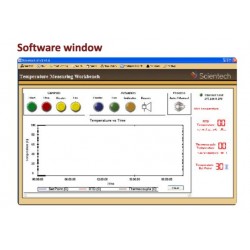 Scientech2472 Banco de trabalho de medição de temperatura