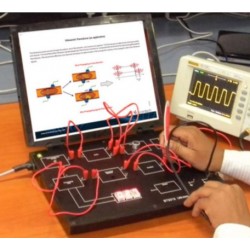 Scientech2312 TechBook para Entrenador de Transductor Ultrasónico