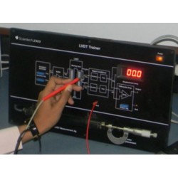 Scientech2303 Estudo do LVDT (Transformador Diferencial Variável Linear)